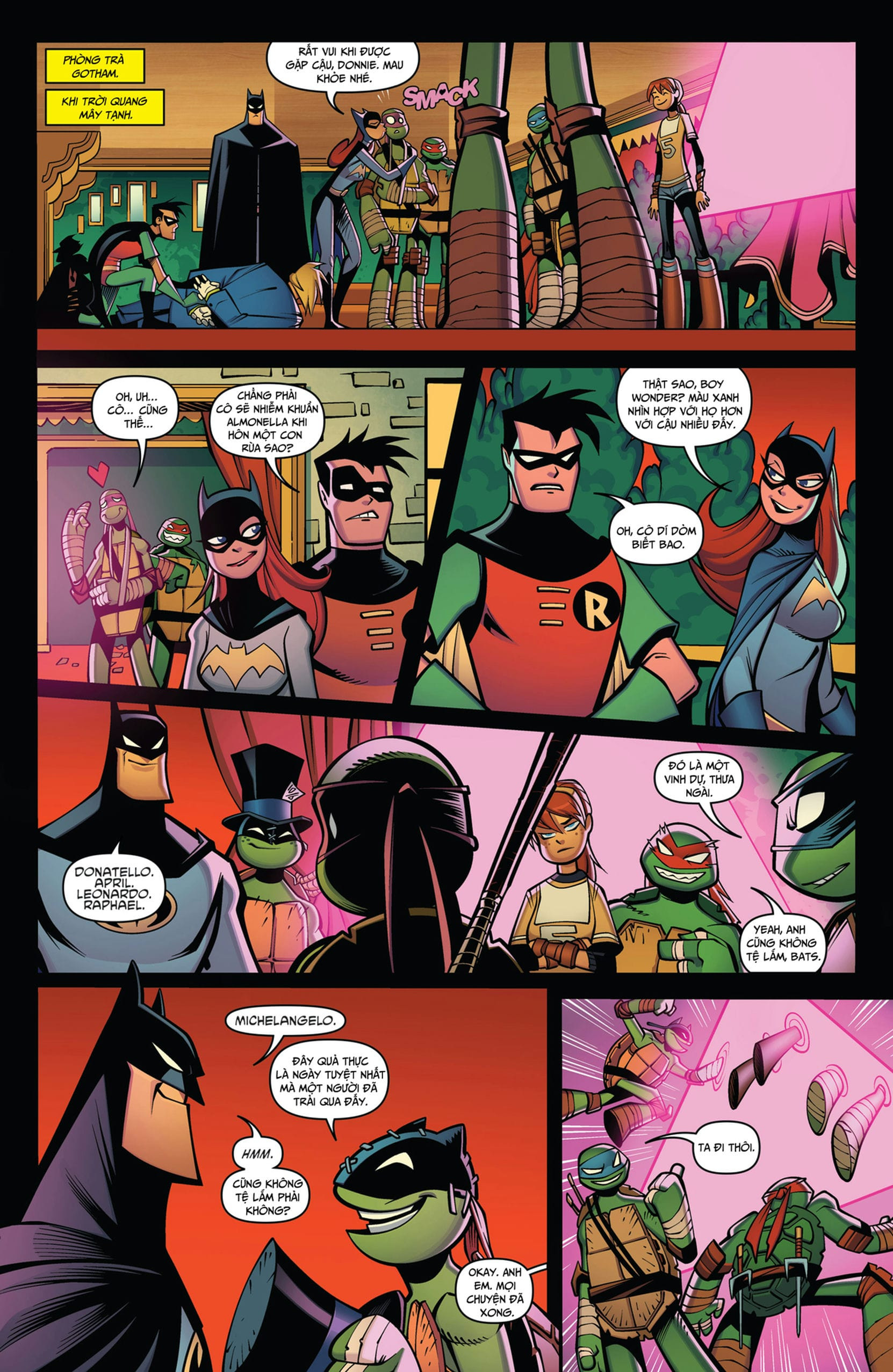 Đọc Đọc Batman/Teenage Mutant Ninja Turtles Adventure Tru...