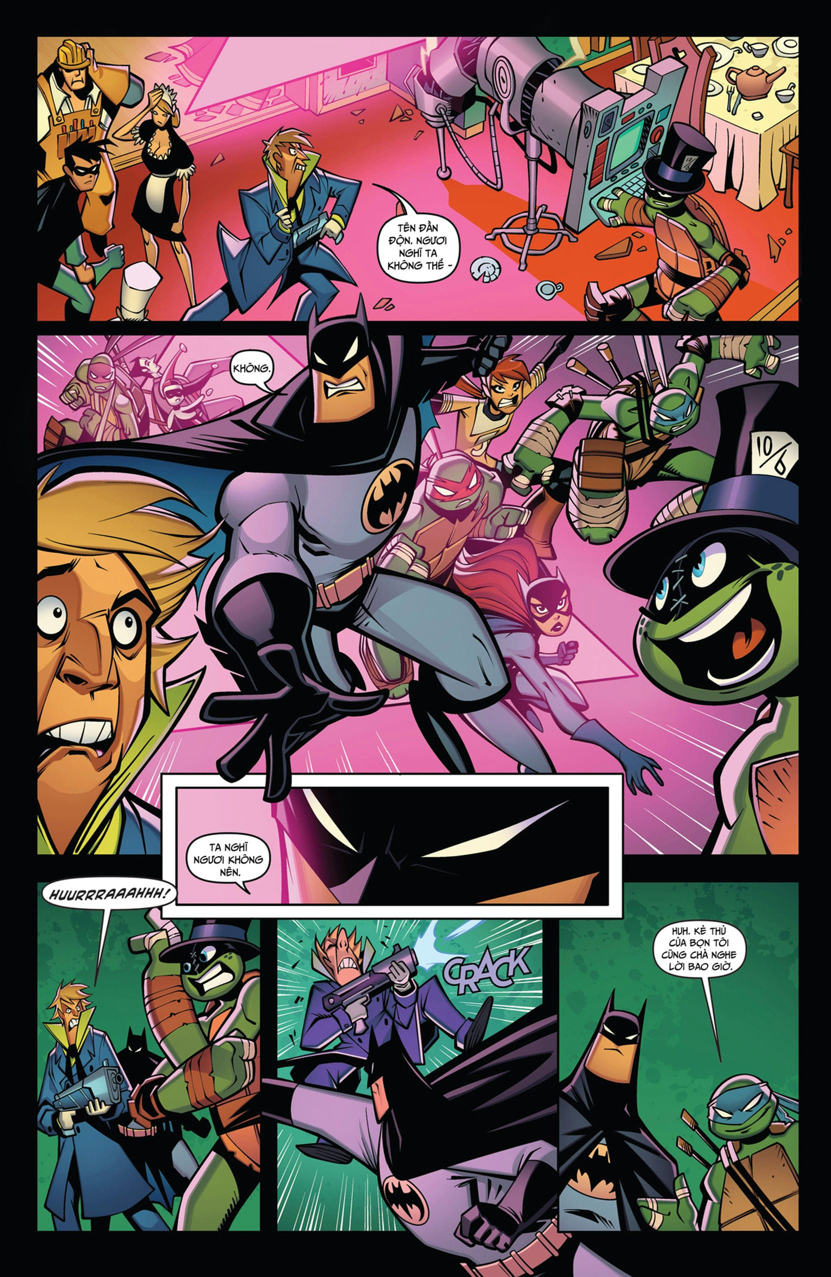 Đọc Đọc Batman/Teenage Mutant Ninja Turtles Adventure Tru...