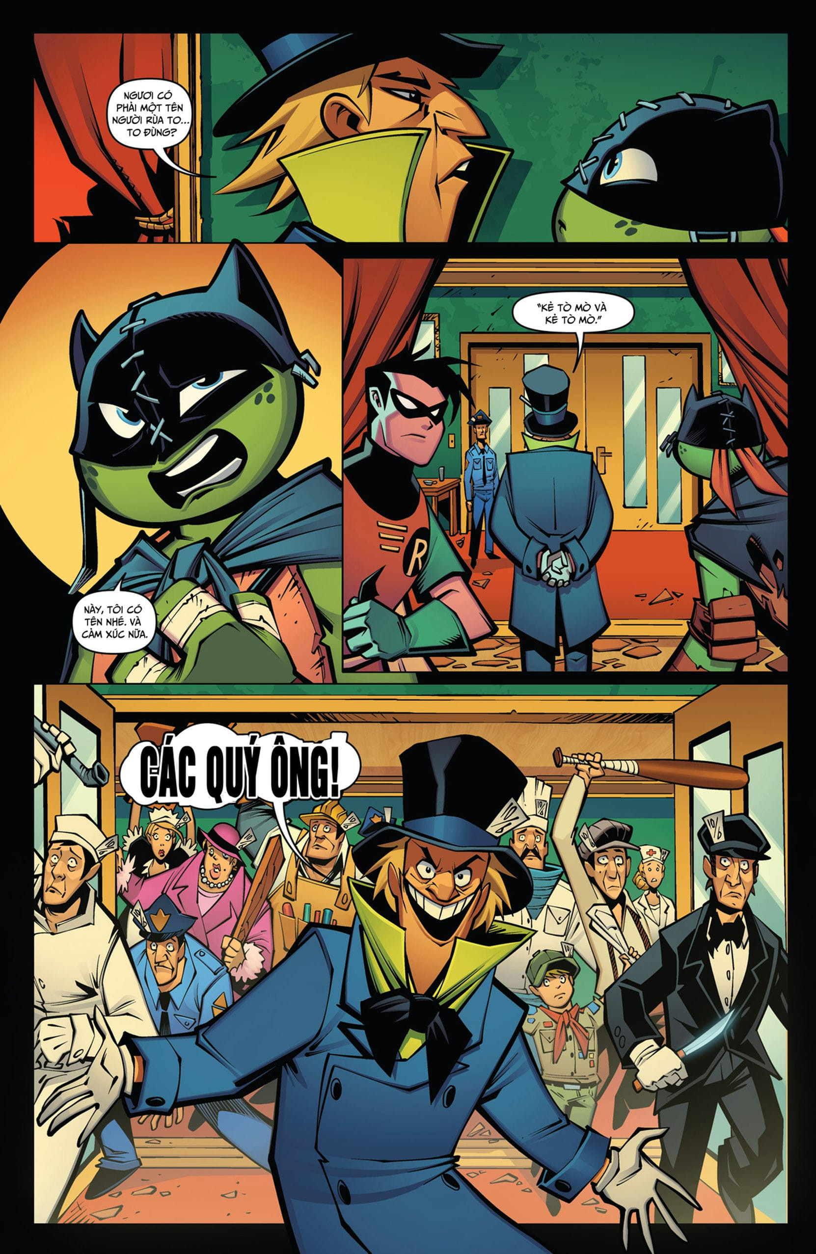 Đọc Đọc Batman/Teenage Mutant Ninja Turtles Adventure Tru...