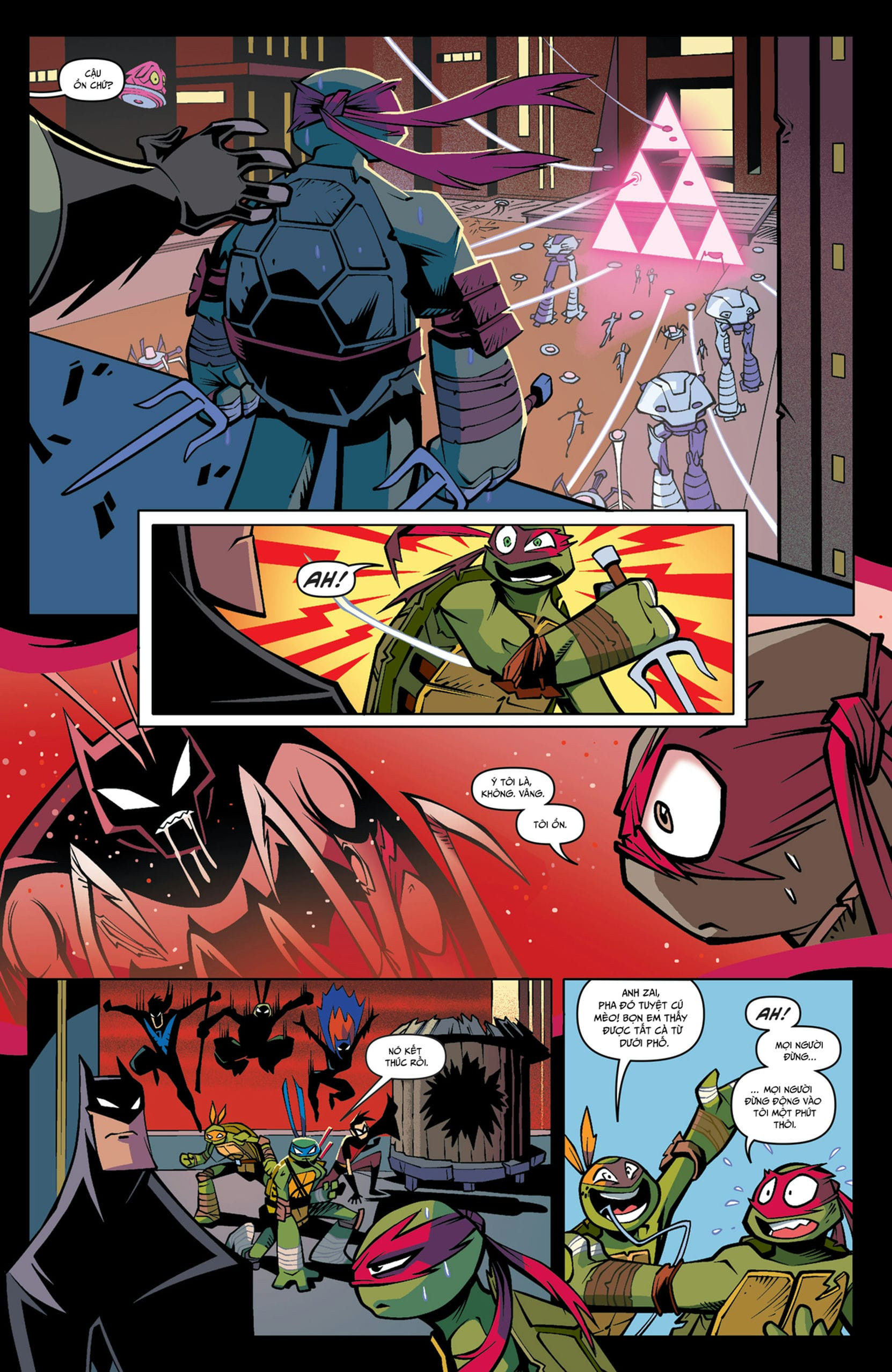 Đọc Đọc Batman/Teenage Mutant Ninja Turtles Adventure Tru...