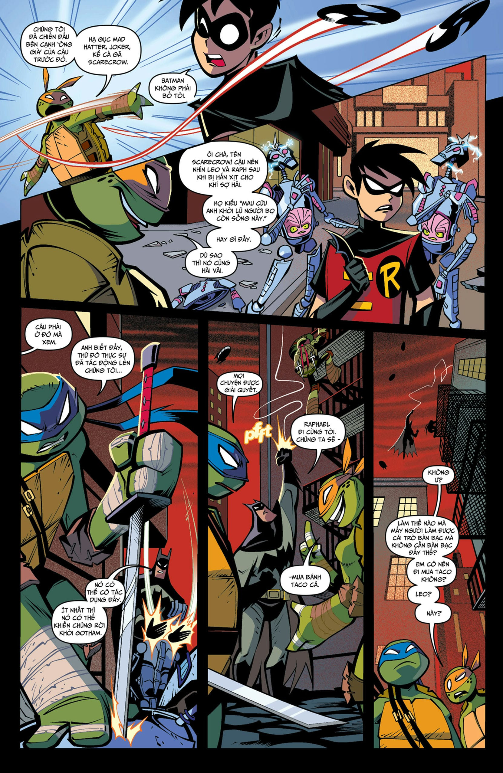 Đọc Đọc Batman/Teenage Mutant Ninja Turtles Adventure Tru...