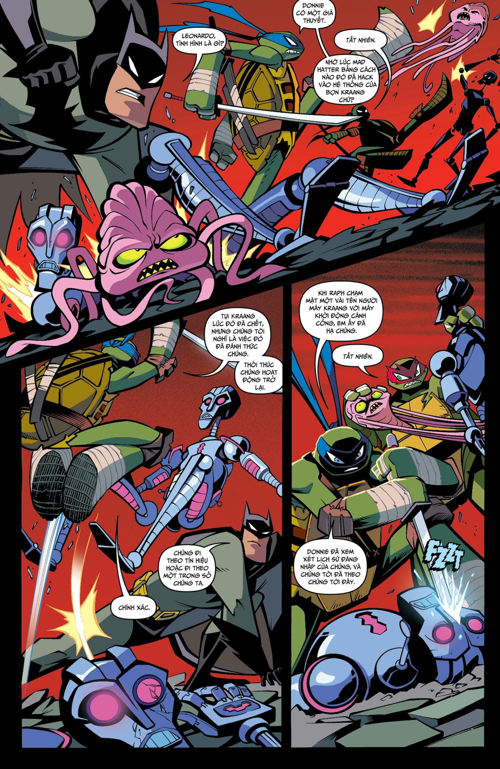 Đọc Đọc Batman/Teenage Mutant Ninja Turtles Adventure Tru...