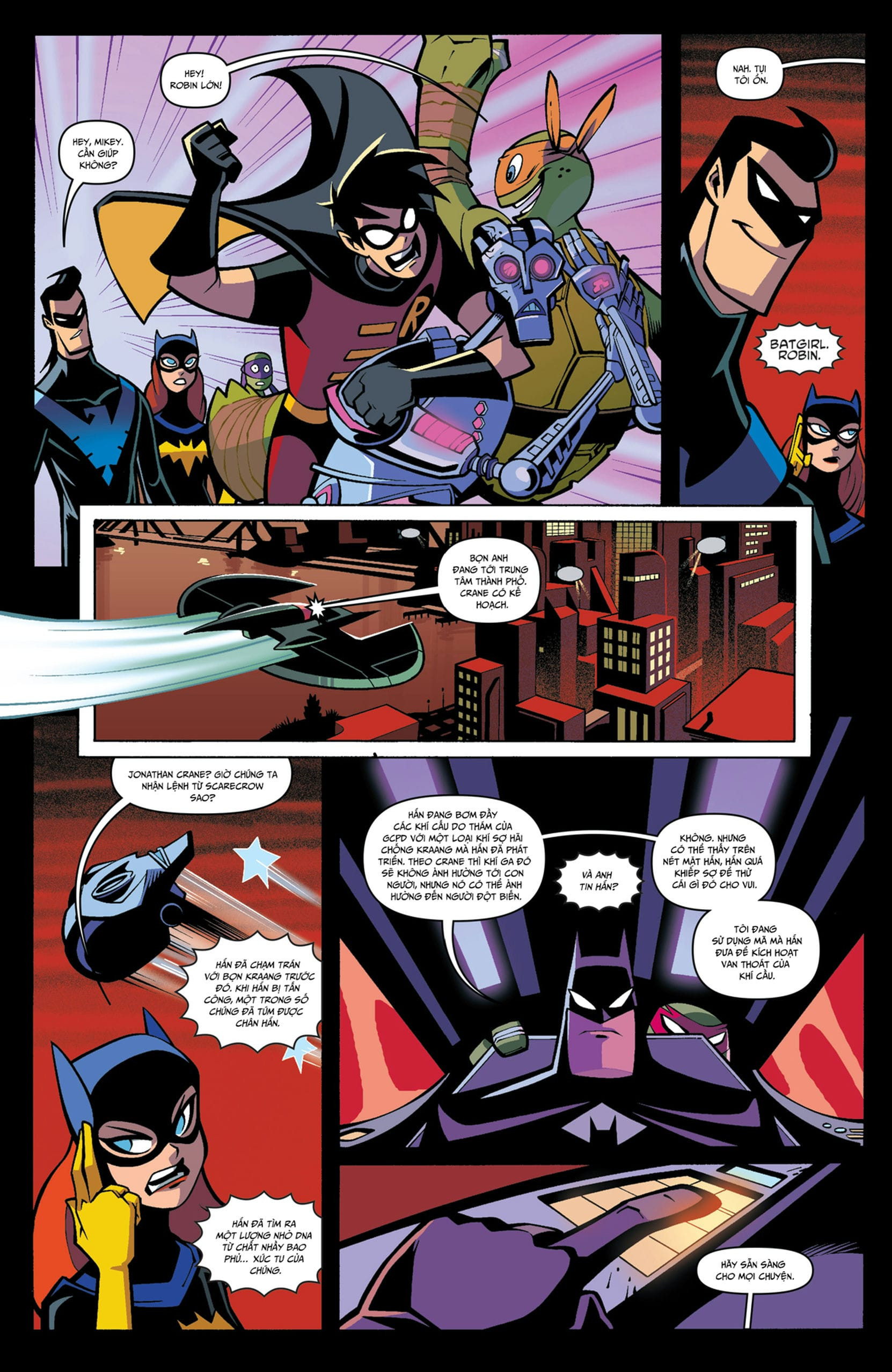 Đọc Đọc Batman/Teenage Mutant Ninja Turtles Adventure Tru...
