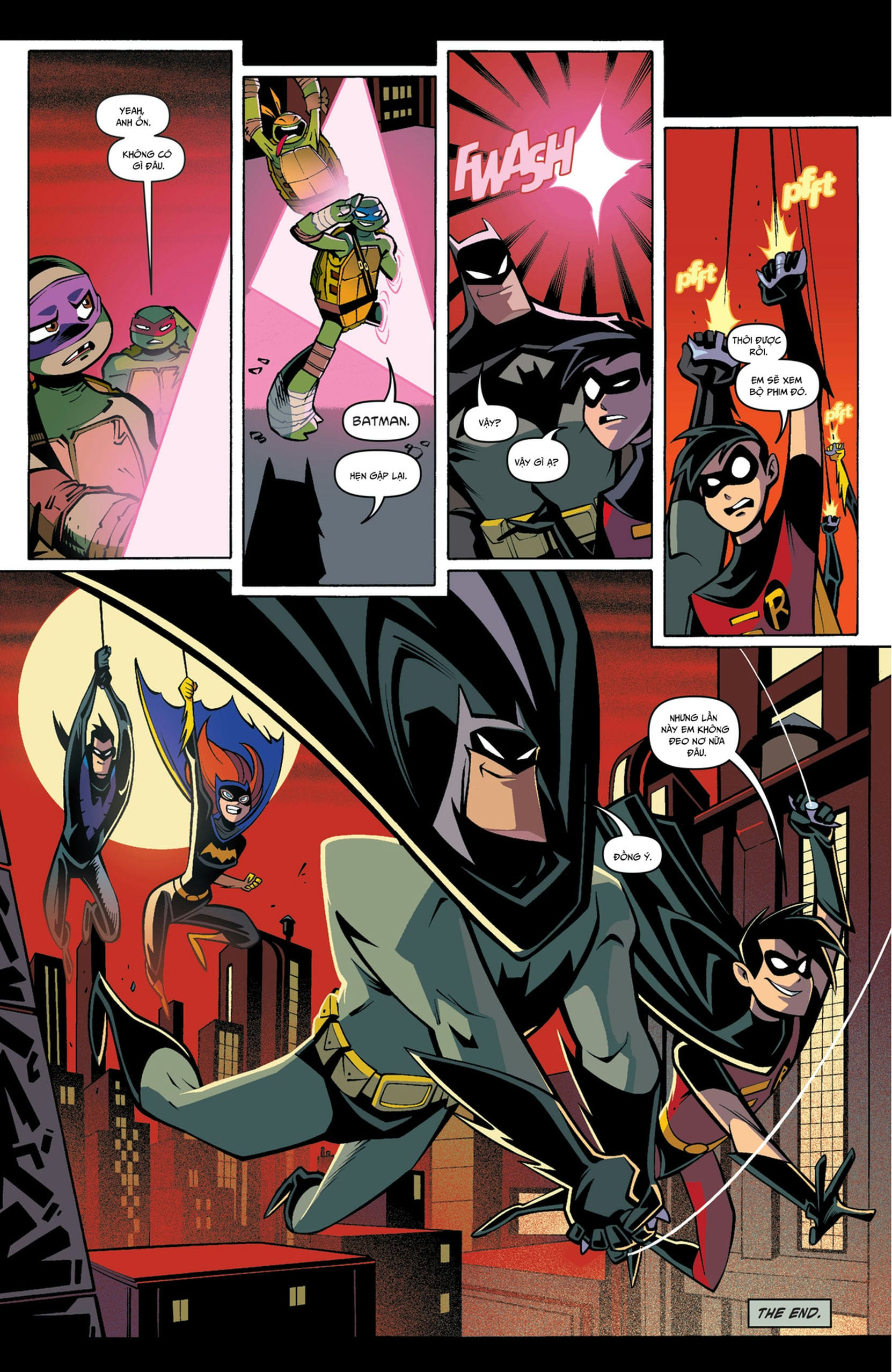 Đọc Đọc Batman/Teenage Mutant Ninja Turtles Adventure Tru...
