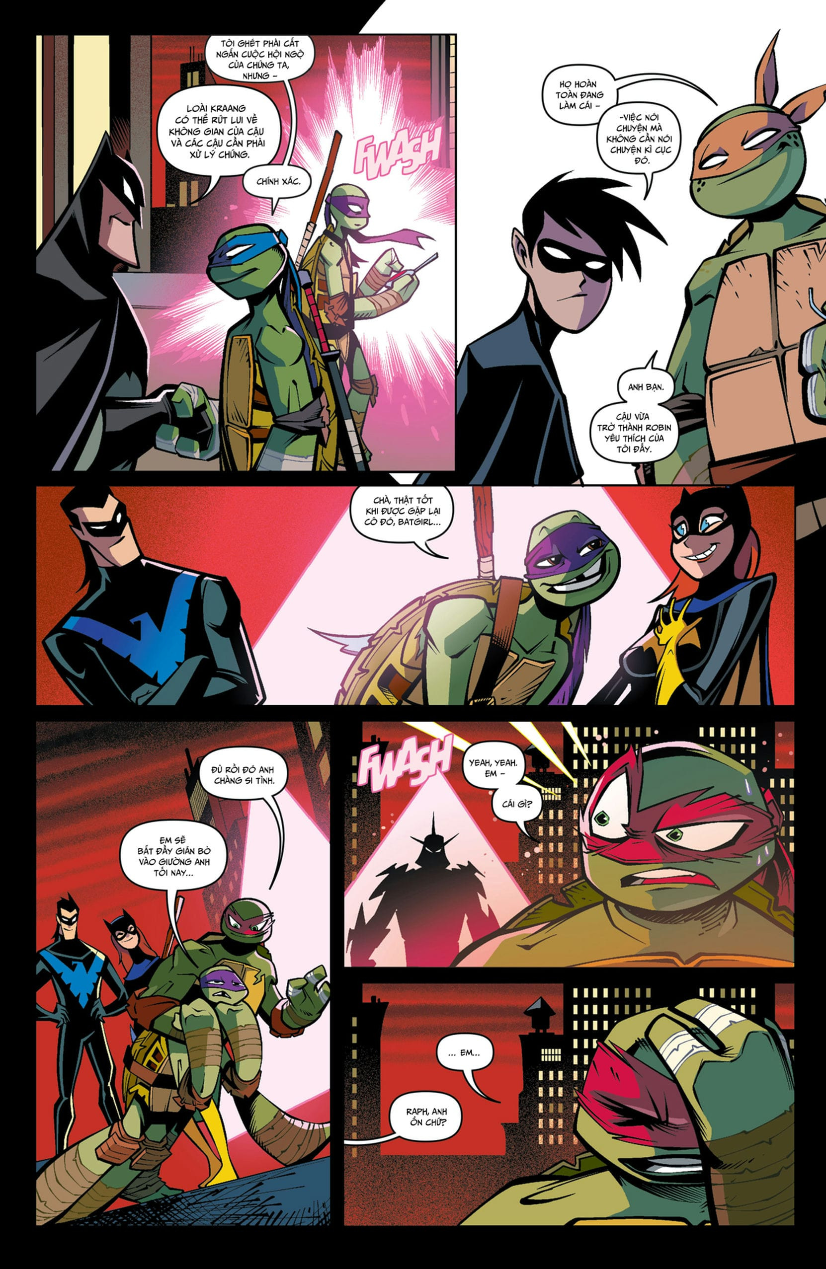 Đọc Đọc Batman/Teenage Mutant Ninja Turtles Adventure Tru...