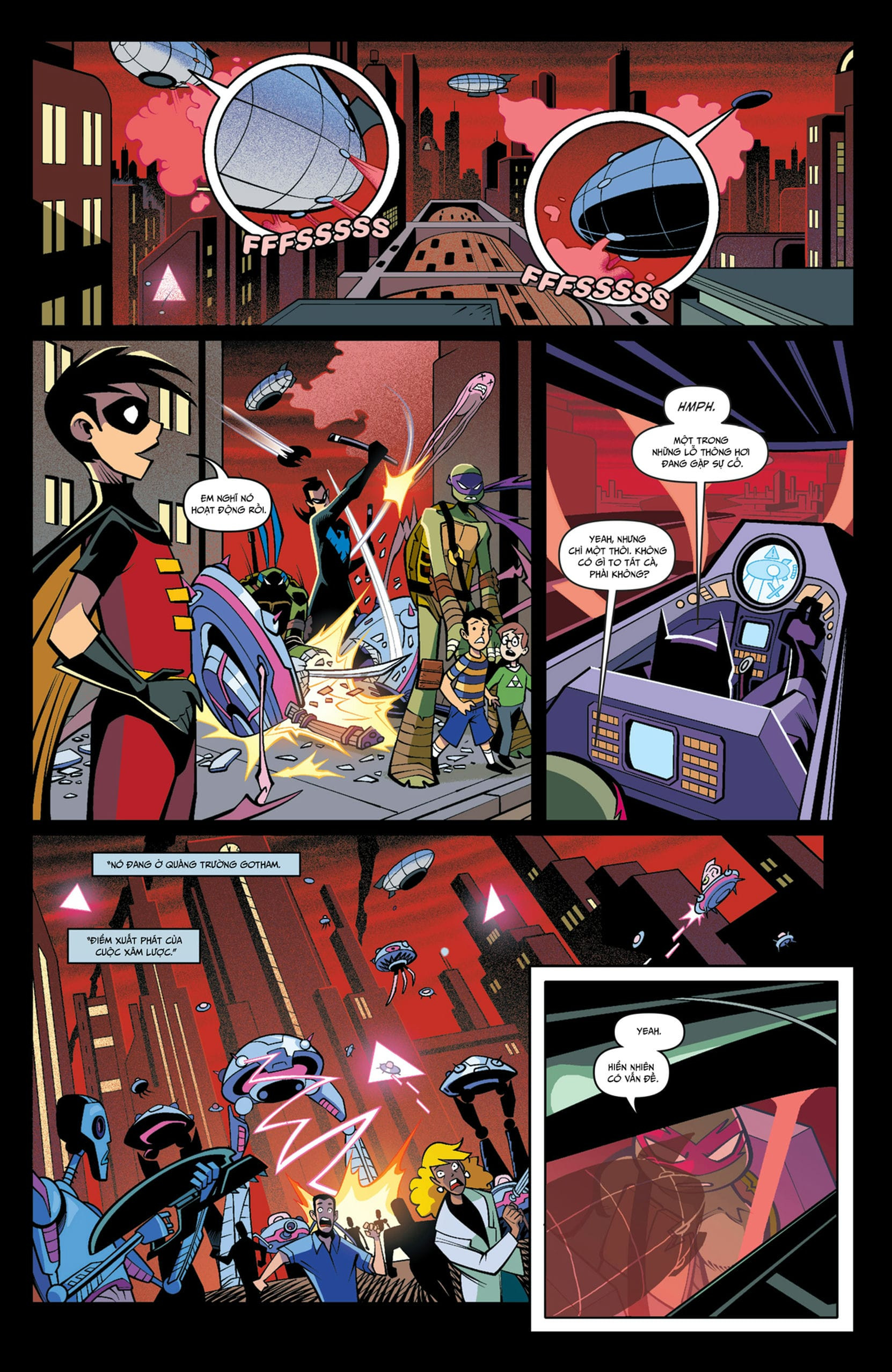 Đọc Đọc Batman/Teenage Mutant Ninja Turtles Adventure Tru...