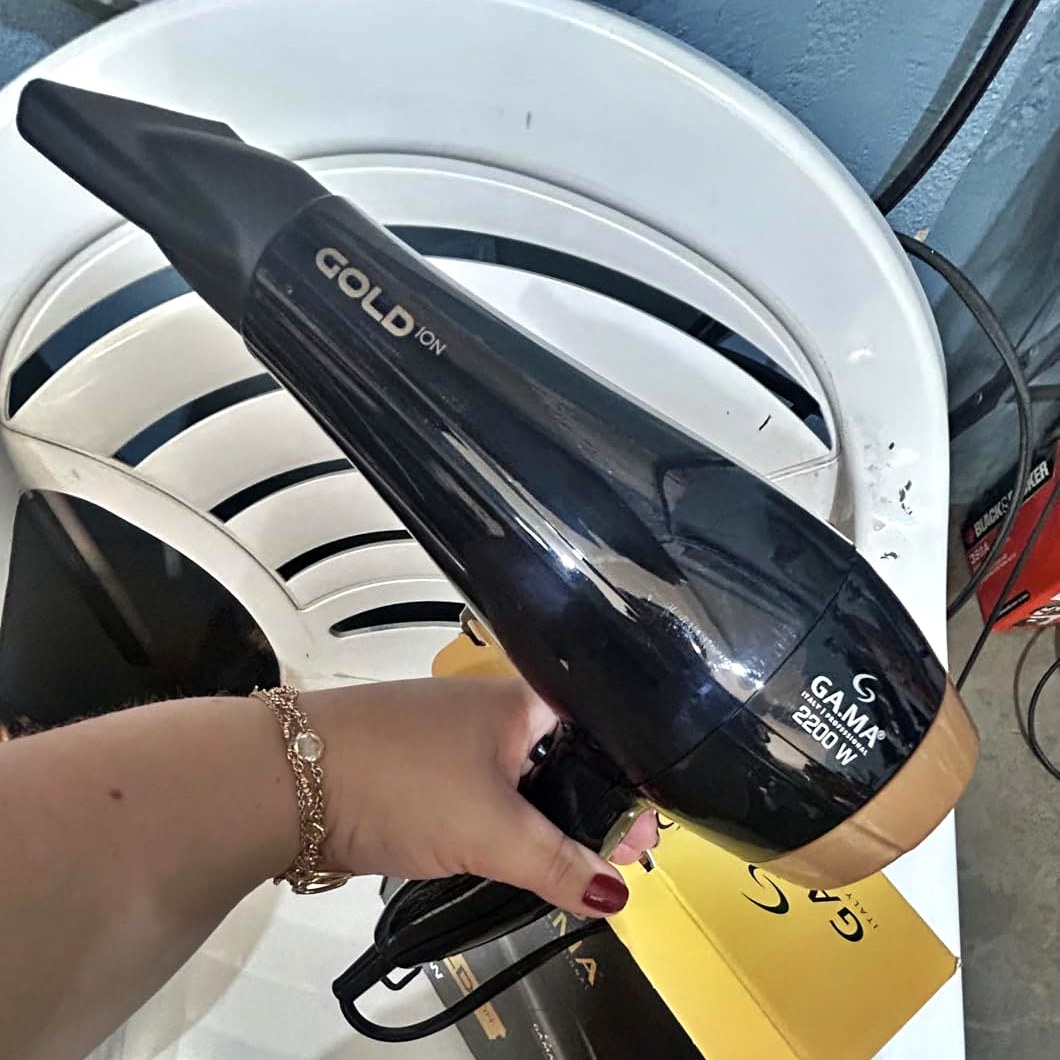 GA.MA ITALY Secador de Cabelo Gama Gold Ion 2200W