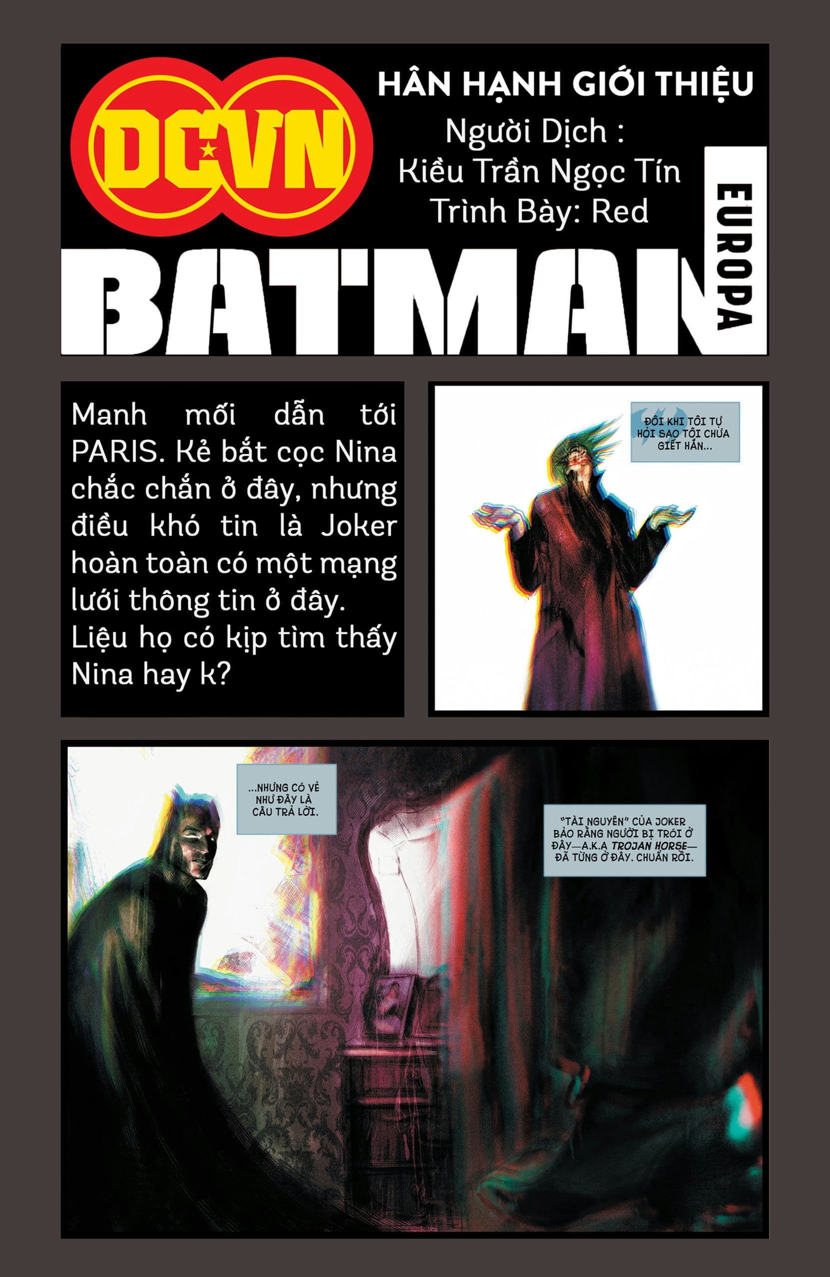 Đọc Đọc Batman: Europa Truyện Tranh Online 2025 - Batman:...