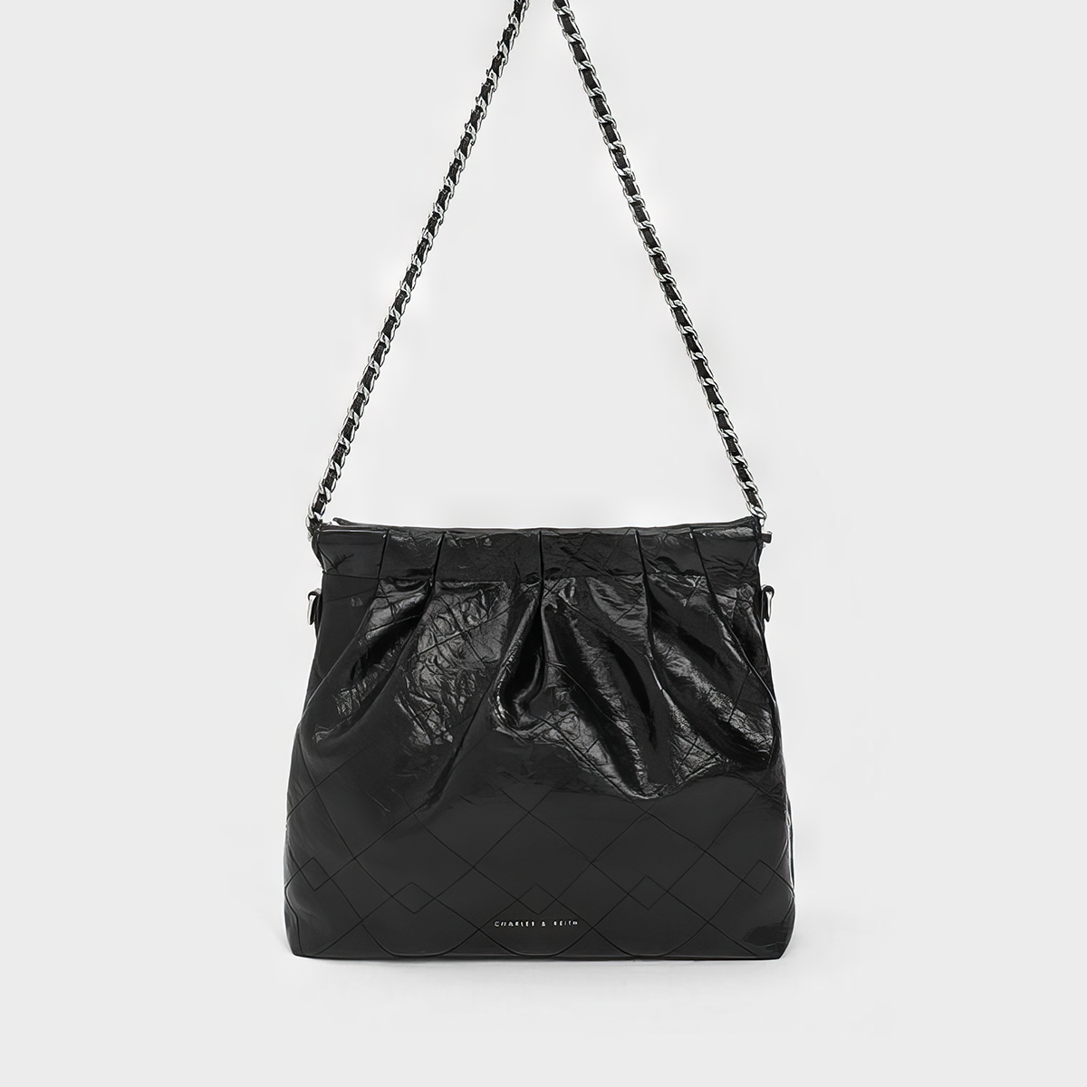 Túi đeo vai hình thang Duo - Đen