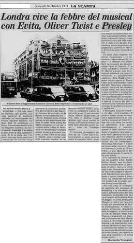 la stampa 26 10 1978