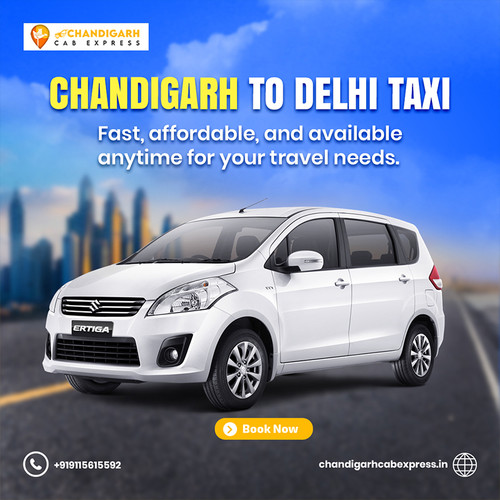 Chandigarh to Delhi Taxi cab.jpg