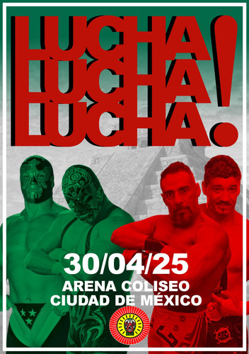 poster 179 lucha lucha lucha