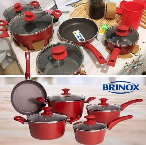 Jogo de Panelas 5 Peças Ceramic Life Optima Vermelho.jpg