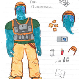 The Quartermaster Goopy Character Page Full Body