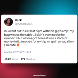 Things that didn't happen.