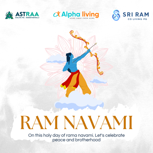 Happy Ram Navami from ASTRAA COLIVING PG