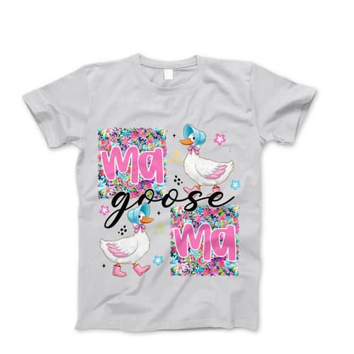 Photograph of four blank t-shirts greys beige and army green. Clipping path included. Ready for your.jpg