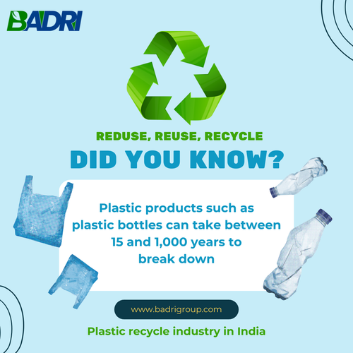 Plastic recycle industry in India Badri Group.png