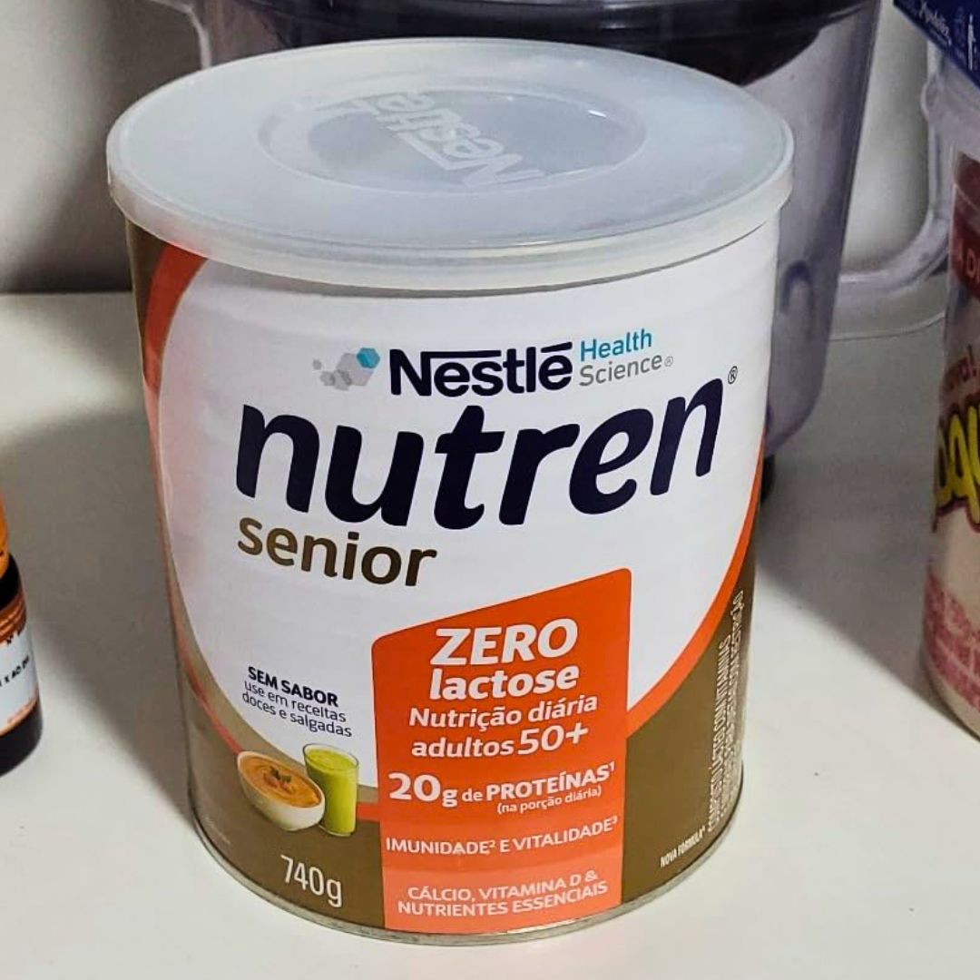 Nutren Complemento Alimentar Senior Sem Sabor Zero Lactose 740G Nutren Complemento Alimentar Senior Sem Sabor Zero Lactose 740G