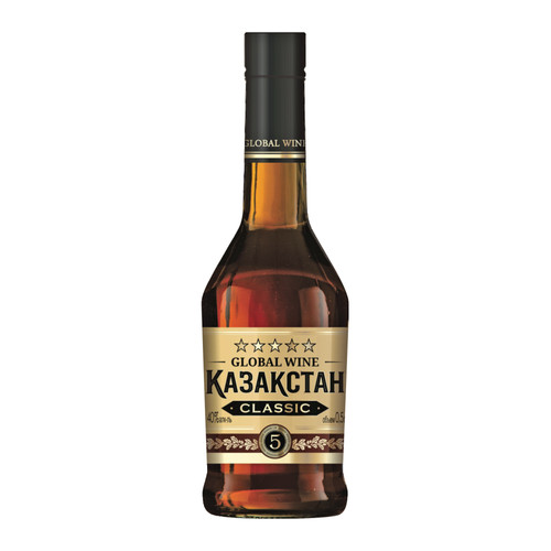 4870237140048 КОНЬЯК КАЗАХСТАН GLOBAL WINE CLASSIC 5 ЛЕТ 42% 0,5 Л СТ БУТ.jpg