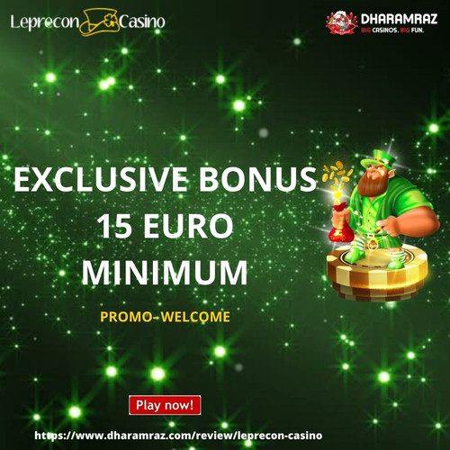Leprecon casino review 2020 by Dharamraz offers welcome bonus, promo code, 1000+ slot games, casino live, sports, casino games, video poker, Green cloth table games, Jackpots, jackpot games, etc. Visit Dharamraz best online casino site.