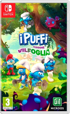 [SWITCH] I Puffi - Missione Vilfoglia [XCI+NSP] + Update v131072 + 1 DLC (2021) - EUR Multi ITA