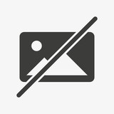 crossed image icon picture not available delete picture symbol free vector