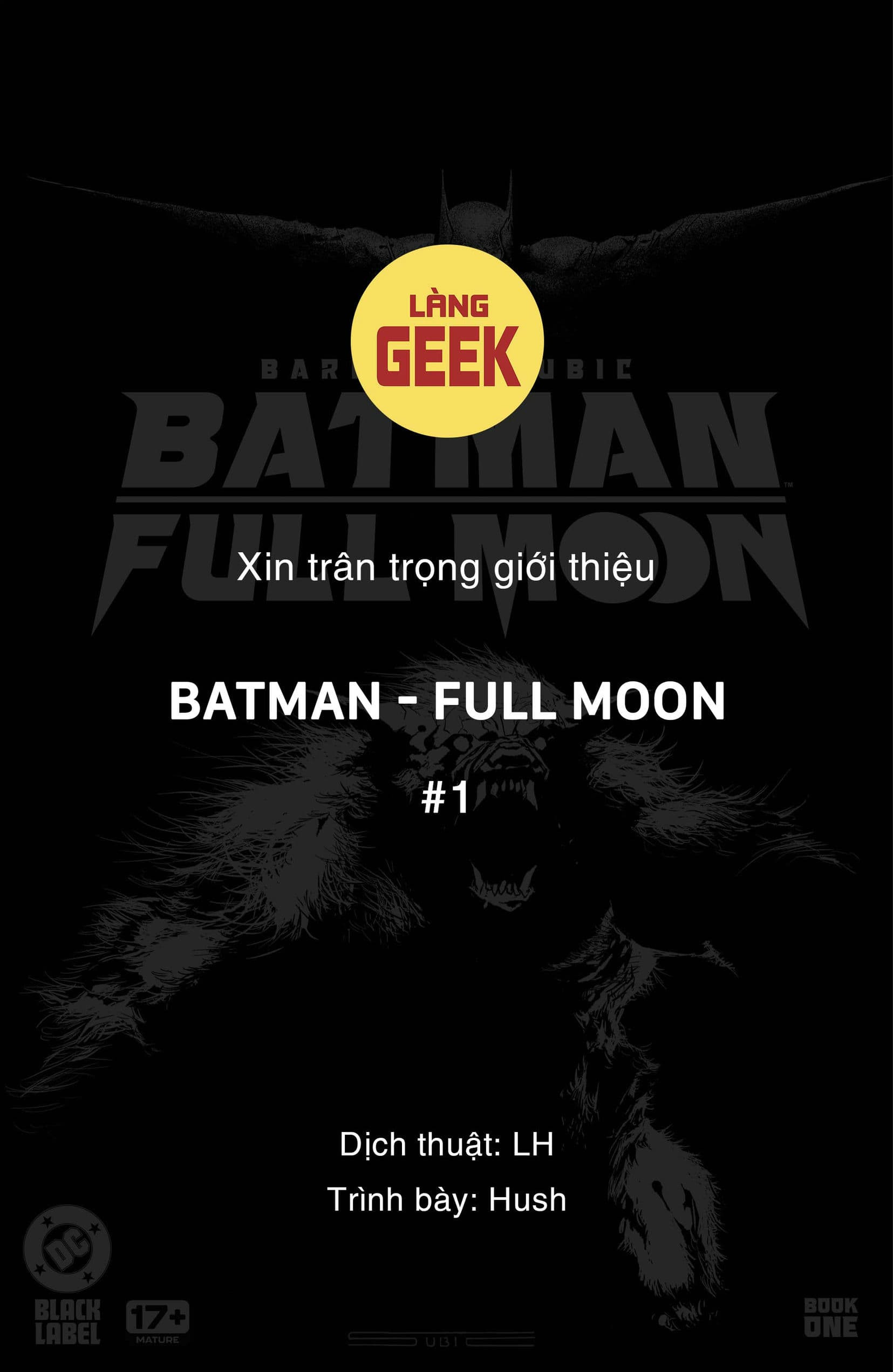 Đọc Đọc Batman &#8211; Full Moon Truyện Tranh Online 2025...