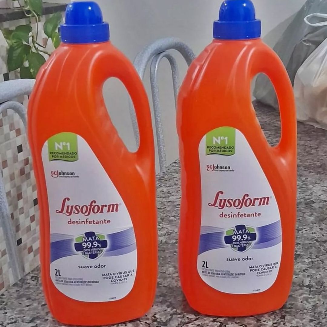 Desinfetante Líquido Lysoform Suave Odor 2L