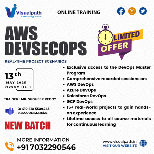AWS DevSecOps New Batch Starting May 13 – Join Now!.png