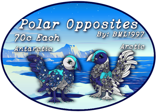 polar opposites