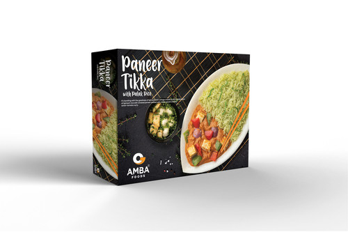 Paneer tikka with palak rice.jpg