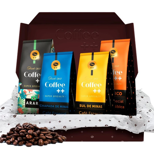 Kit 4 Pacotes Café Especial Em Grãos Coffee Mais Variedades 4 x 250g.jpg