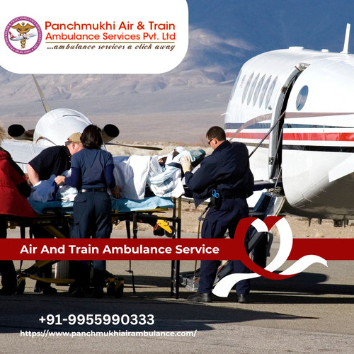 Take Advanced Medical Air and Train Ambulance Services in Muzaffarpur by Panchmukhi.jpg