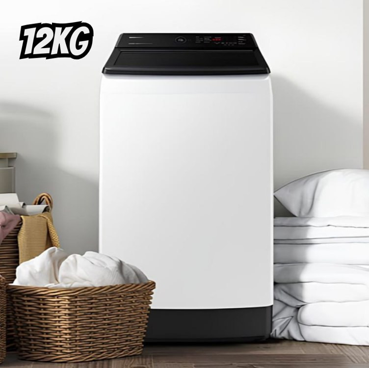 Lavadora Smart Samsung Digital Inverter WA12CG Branca 12kg