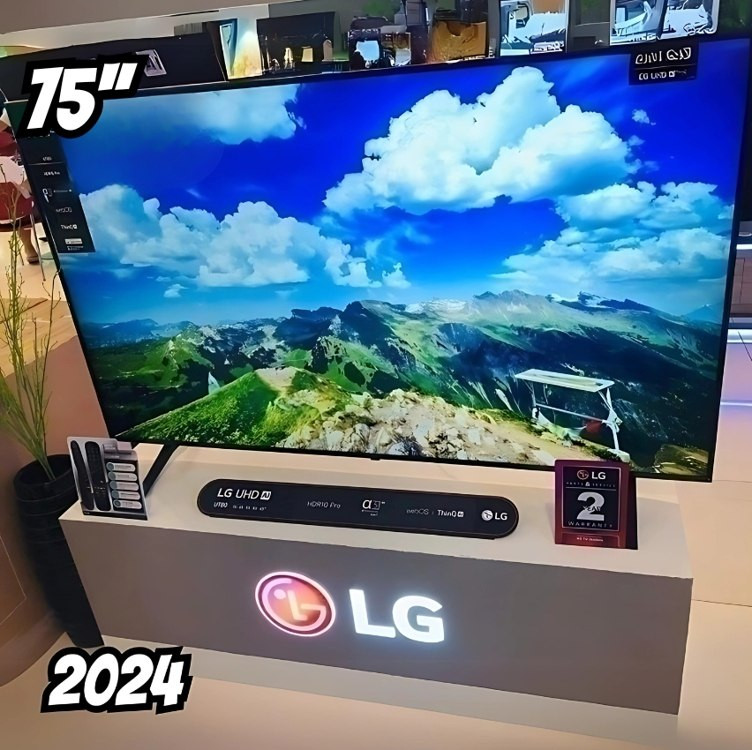 Smart TV 75” LG 75UT8050PSA 4k Uhd Thinq Ai Hdr 10 Bilvot