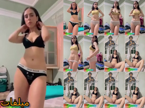 بنوته مصرية جميلة تدخل غرفتها وتخلع ملابسها وتعرض لحبيبها تلعب بزازها وجمسها الرهيب