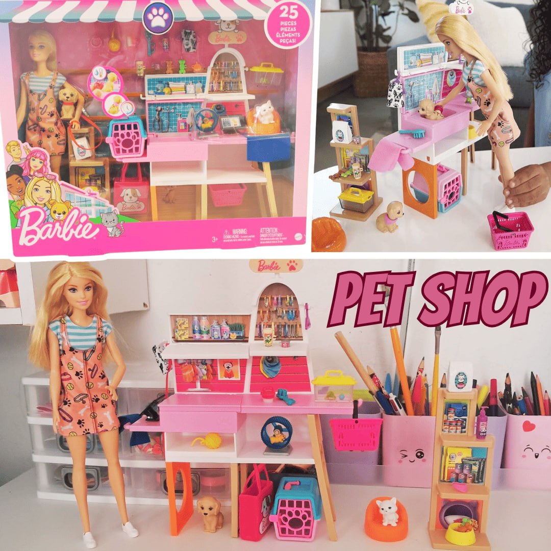 Mattel Barbie Estate Pet Shop, Rosa