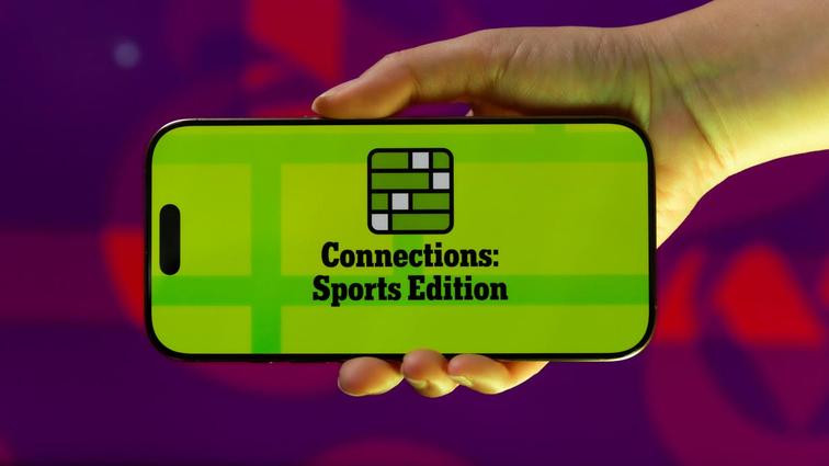 Completed NYT Connections: Sports Edition puzzle for Feb. 20, #150.