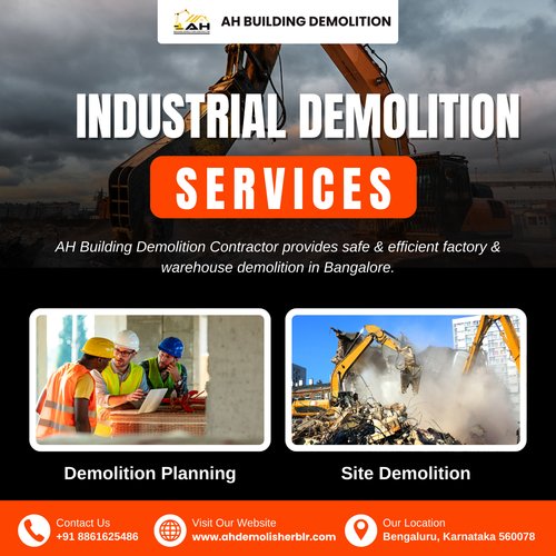Need industrial demolition in Bangalore?