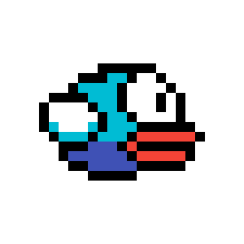 Flappy Bird Pixel Art PNG Picture.png