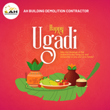 Happy Yugadi from AH Building Demolition Contractor.