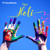 Happy Holi from Fareworks Digital Solutions!
