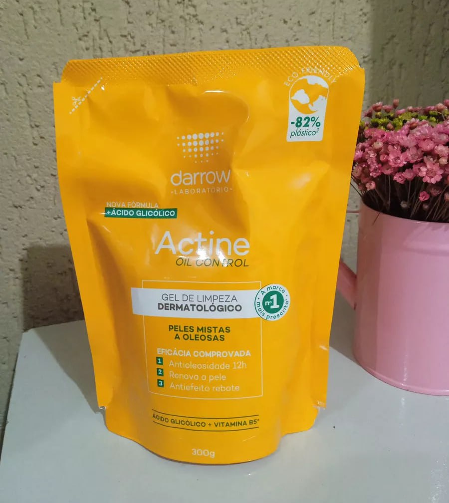 Gel De Limpeza Actine Oil Control Em Refil 300g Darrow Tipo de pele Oleosa