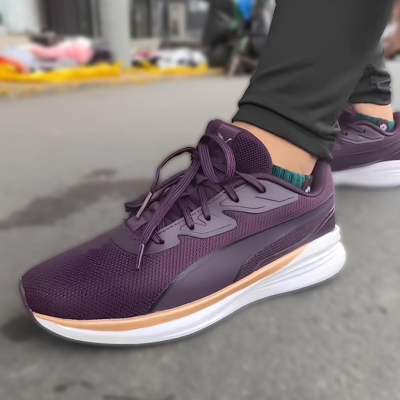 Tênis De Corrida Feminino Night Runner V3 Cano Baixo Puma