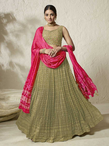 Bandhani Dresses and Dupatta Set.jpg