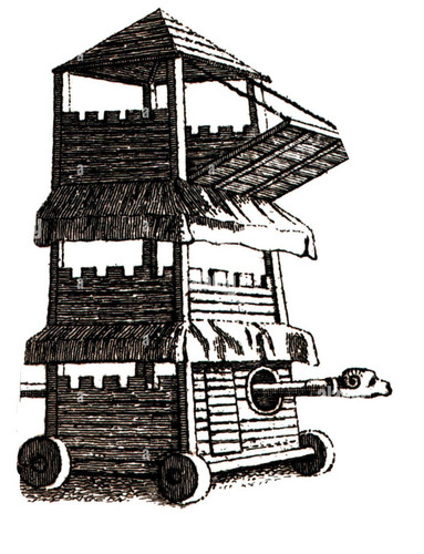 assedio medievale torre o motore con ponte e ariete cp7c4r.jpg