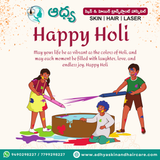 Celebrate Holi with bright colors and glowing skin! ✨