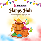 Wishing You a Happy and Colorful Holi from Mathru Shree PG for Ladies