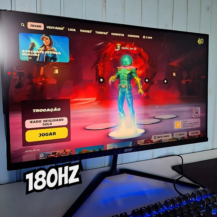 Monitor Gamer Acer Nitro 27” 180 Hz Full HD KG270 M5biip